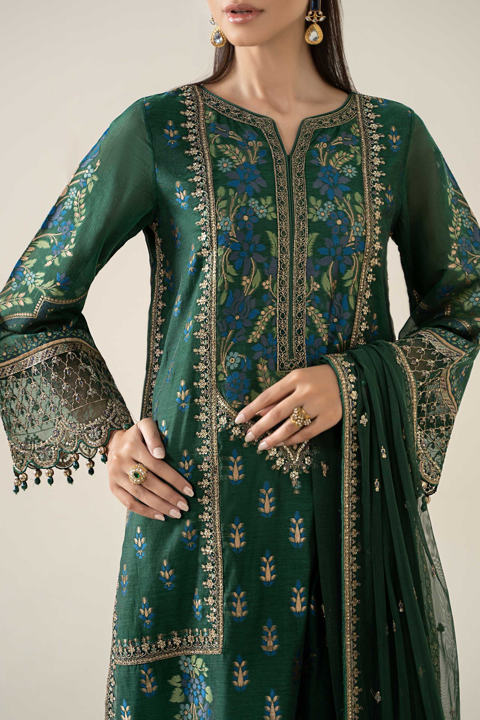 Maria B | Luxury Winter Pret 25 |DW-EA25-59-Green