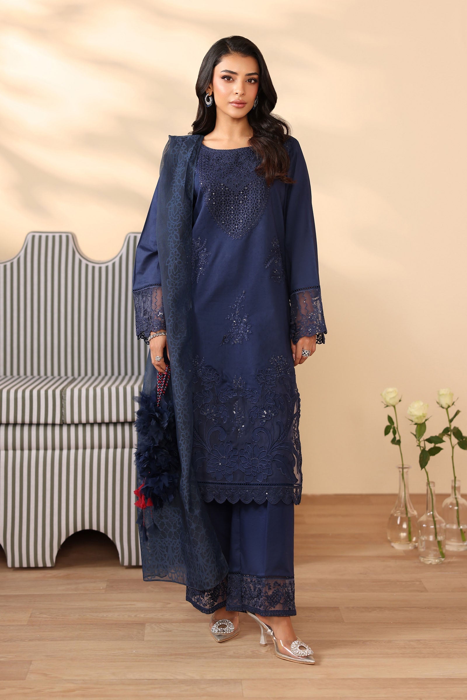 Maria B | Pre Fall 25 | Dobby Suit 12