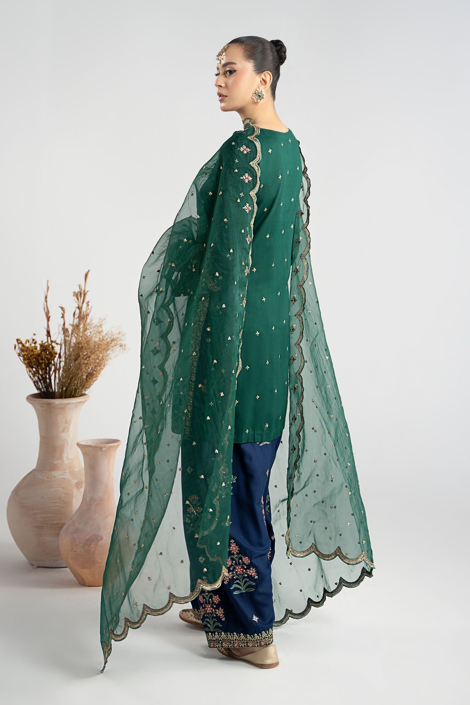 Maria B | Luxury Winter Pret 25 | DW-W25-27-Green
