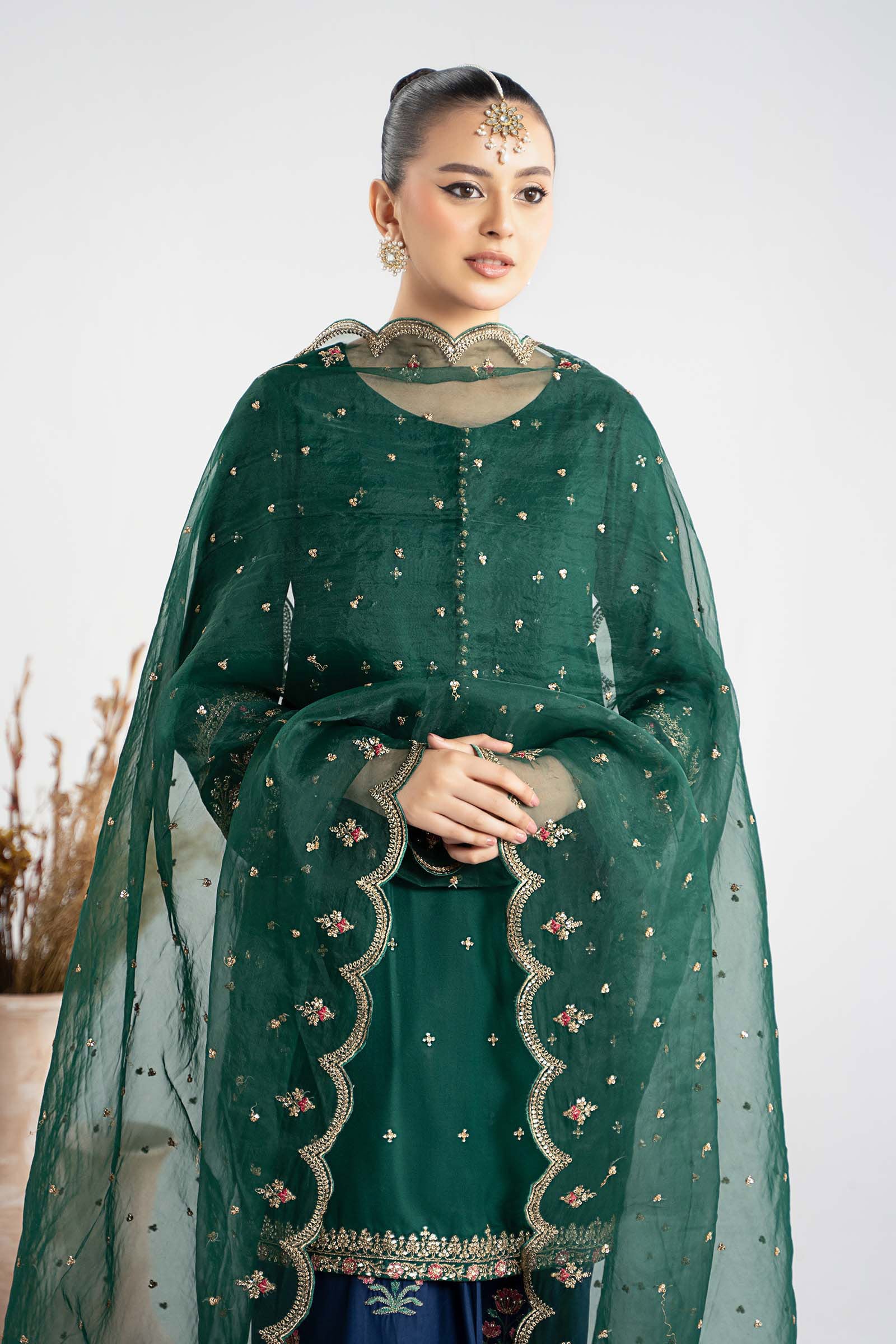Maria B | Luxury Winter Pret 25 | DW-W25-27-Green