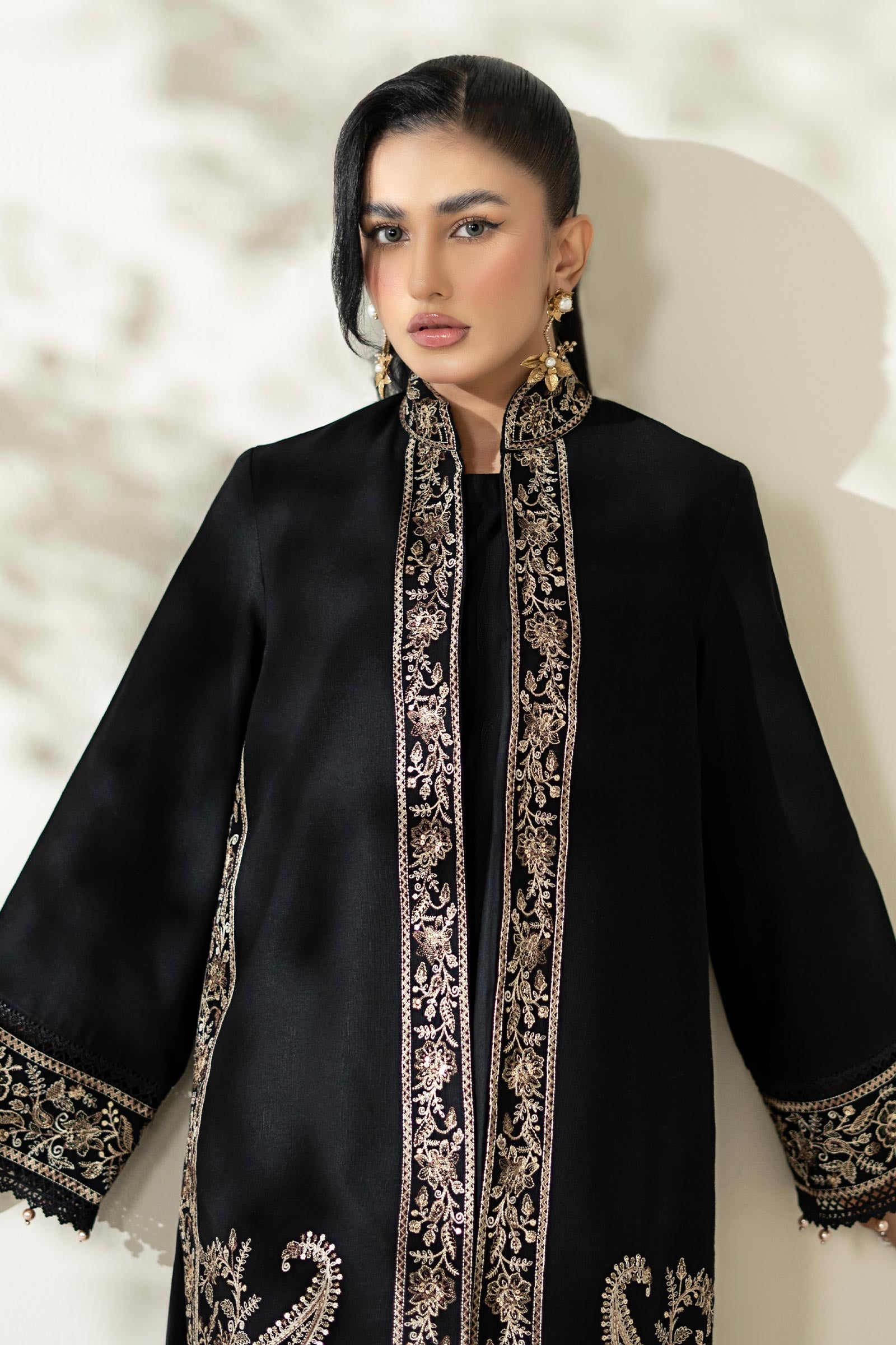 Maria B | Luxury Winter Pret 25 | DW-W25-49-Black
