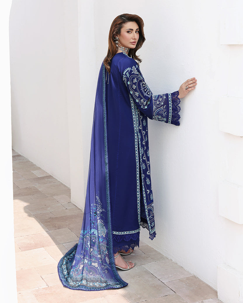 Roheenaz | Floral Reverie Luxury Lawn | Daylight Charm