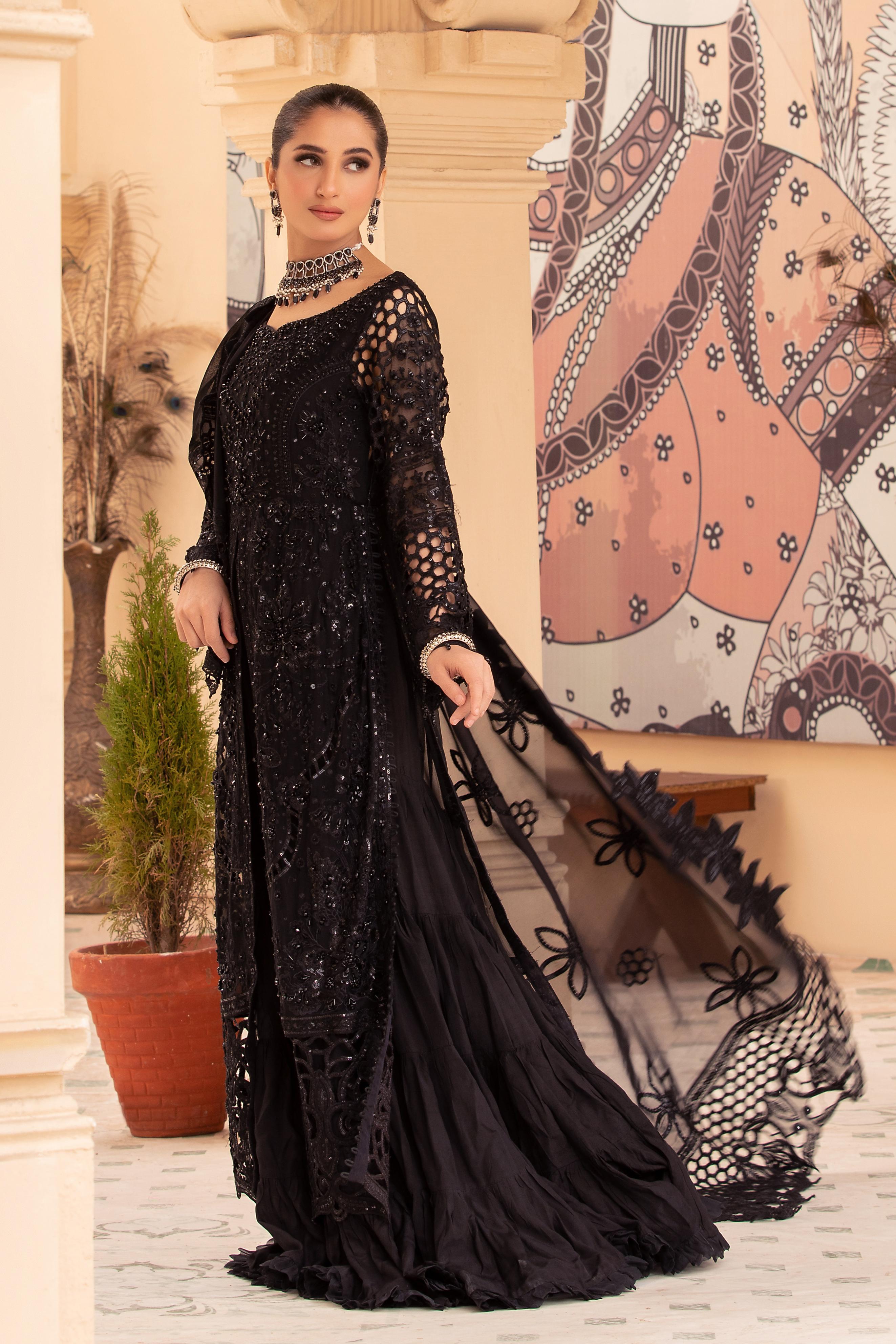 Diara Couture | Tehzeeb Wedding Formals | BLACK NOIR