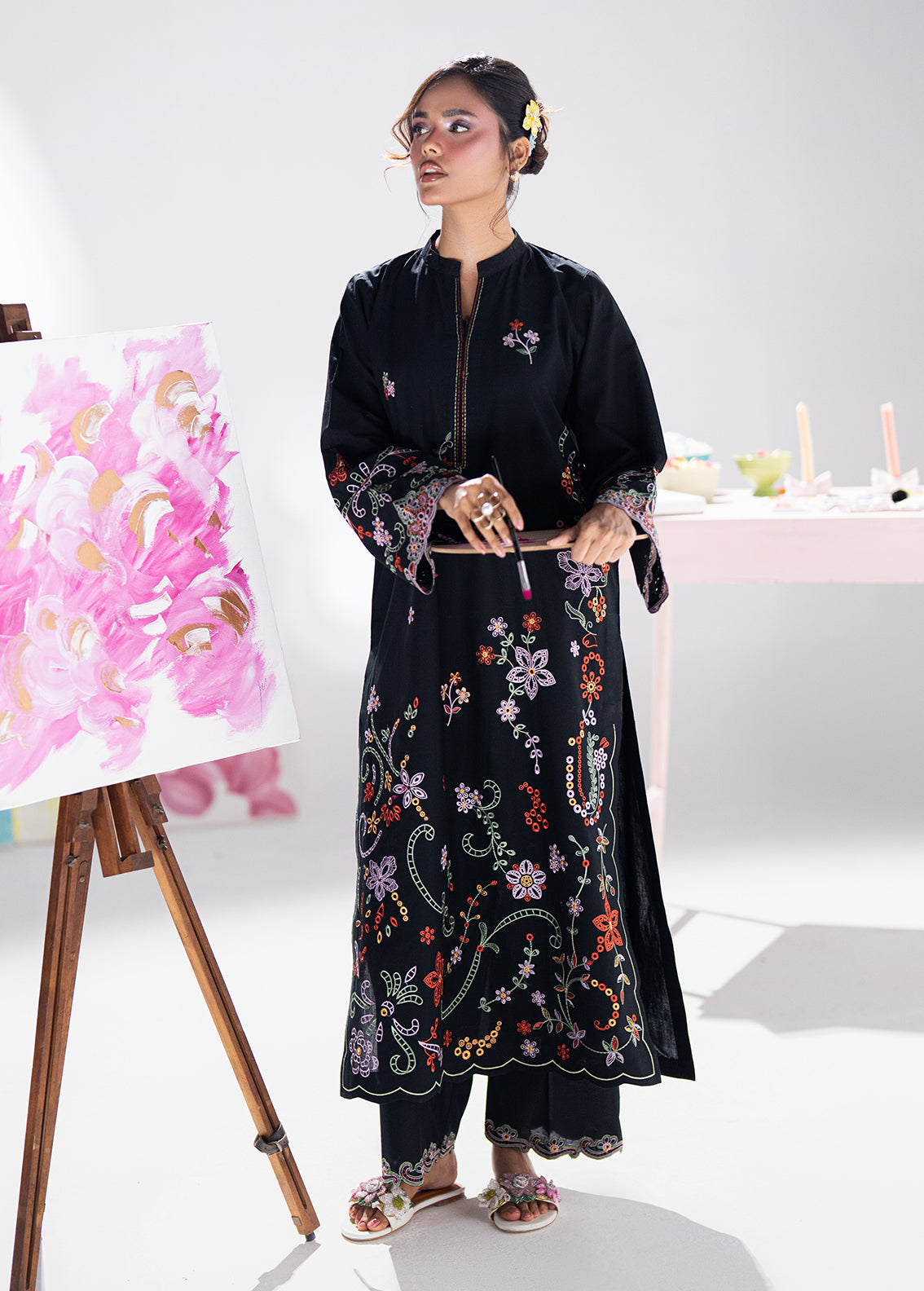 Sahane | Blush n Bliss Premium | LP63006 Midnight Petal