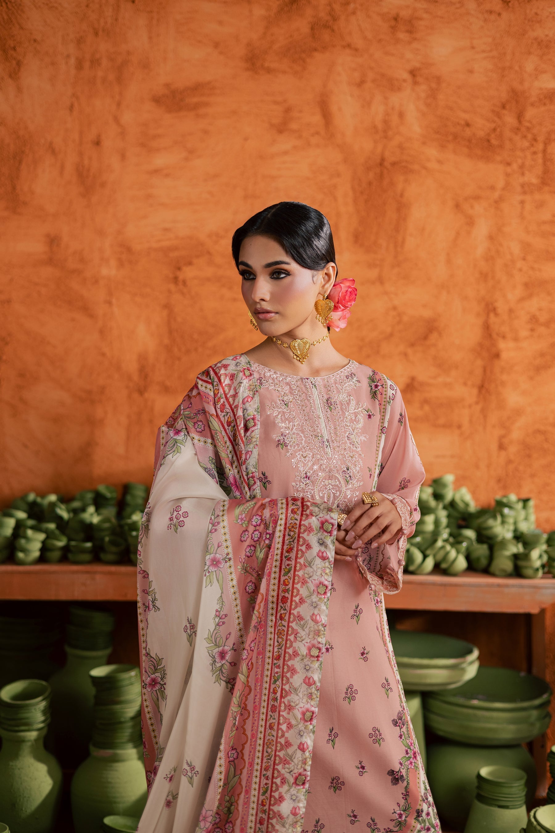 Batik | Festive Eid 26 | Dusty Peach