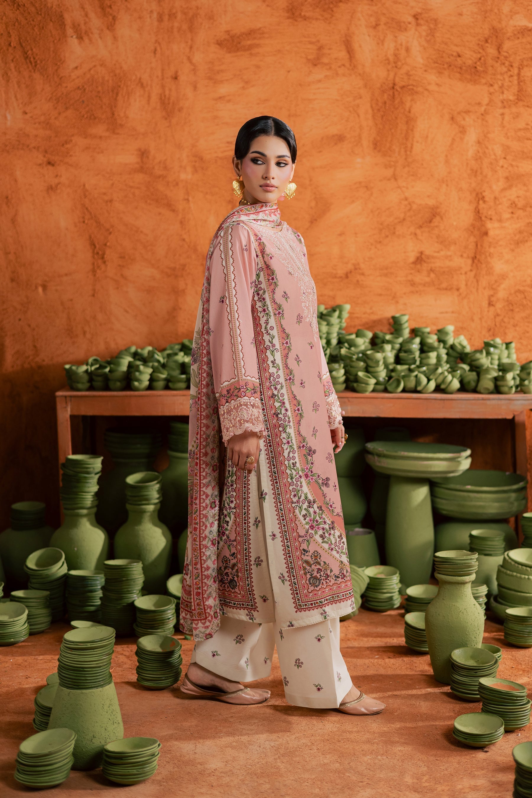 Batik | Festive Eid 26 | Dusty Peach
