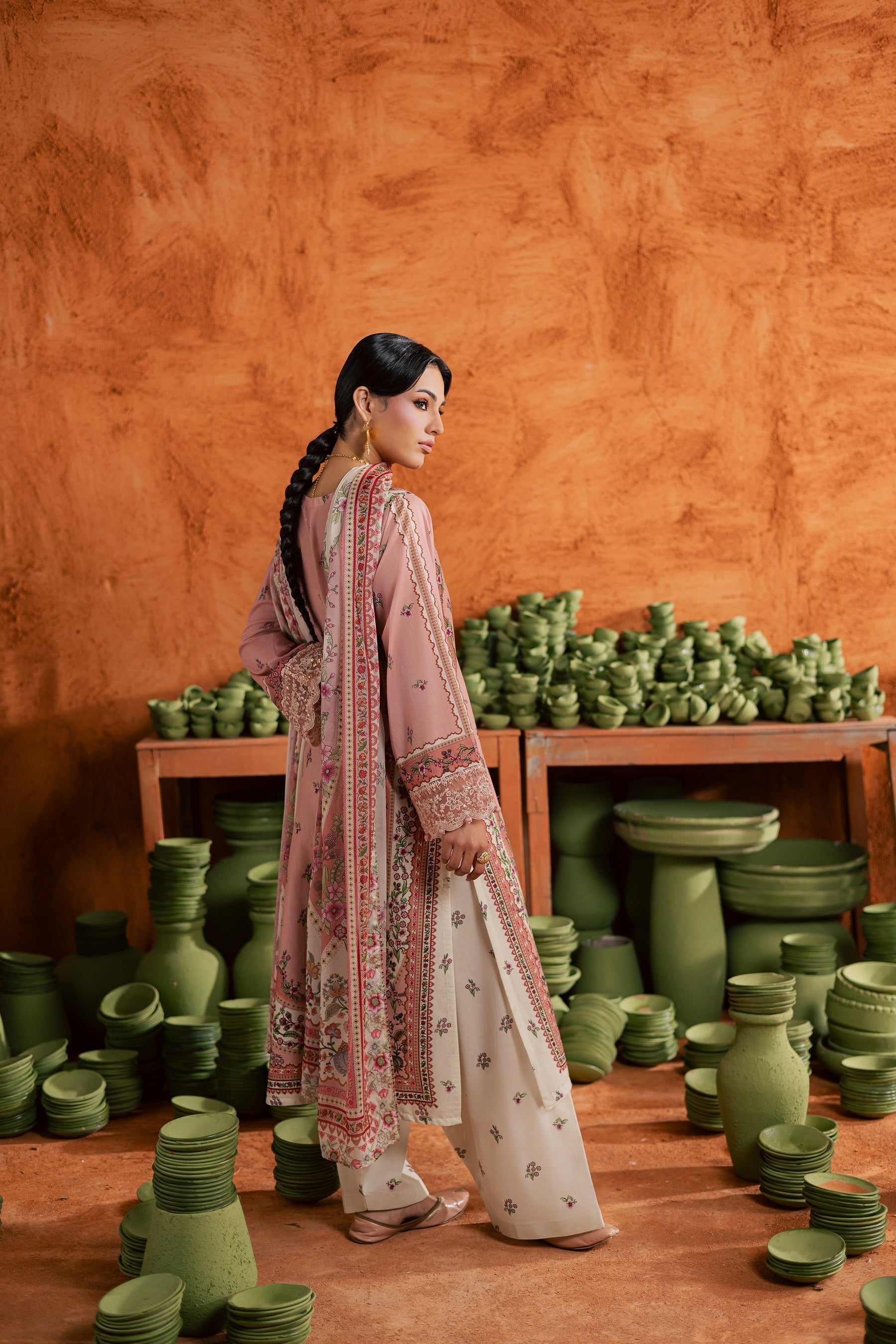 Batik | Festive Eid 26 | Dusty Peach