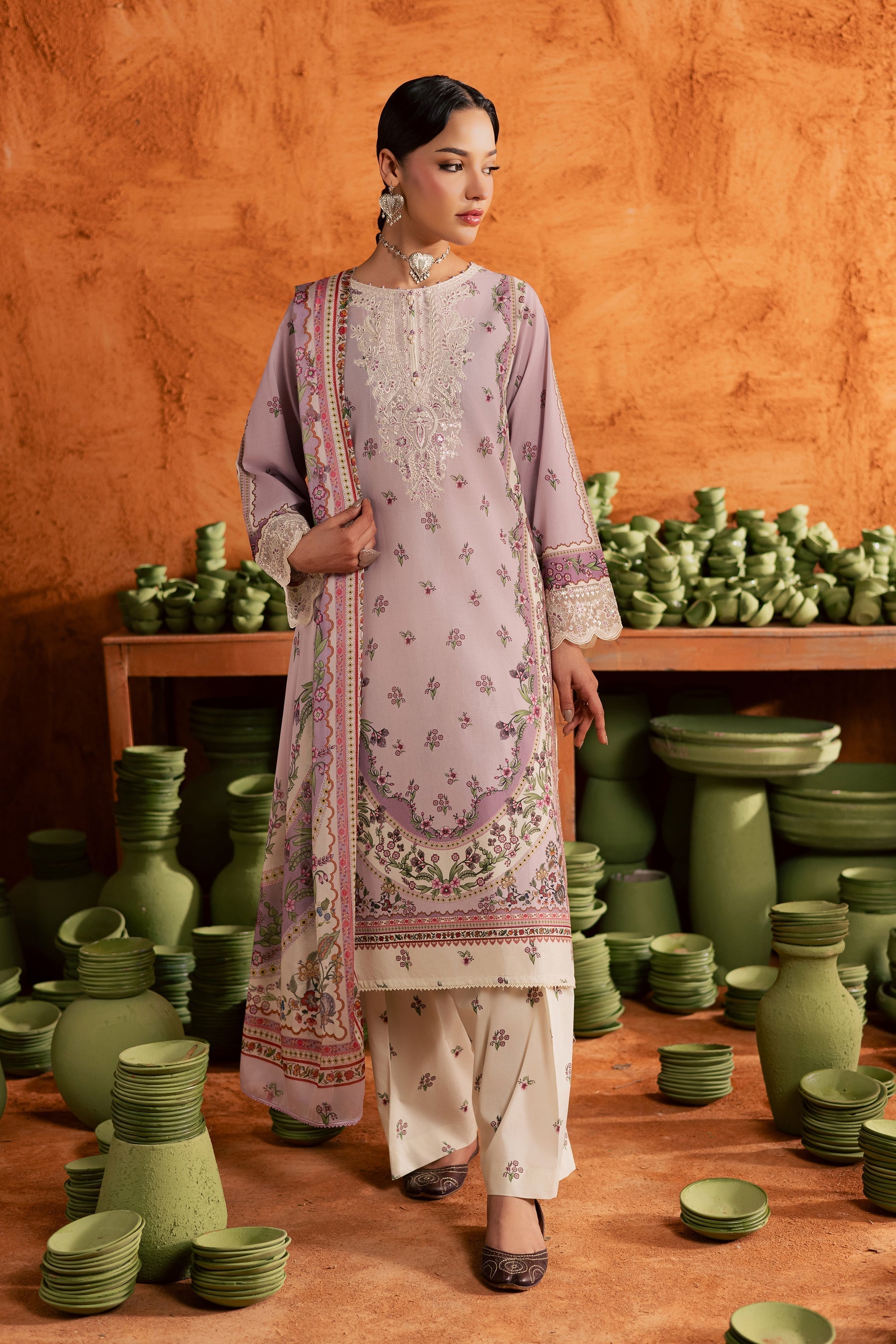 Batik | Festive Eid 26 | Dusty Plum