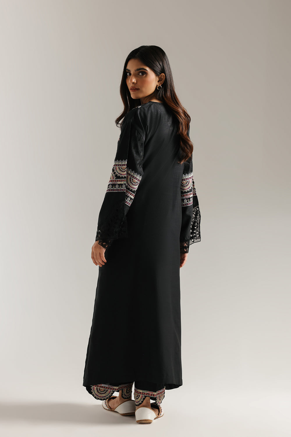 Ethnic | Rozana Collection 25 | Embroidered Dress 18A