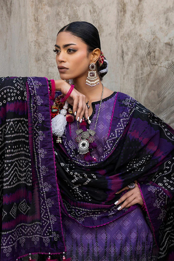 Ellena | Chunri Collection 26 | 3-PC Unstitched Printed Lawn Suit