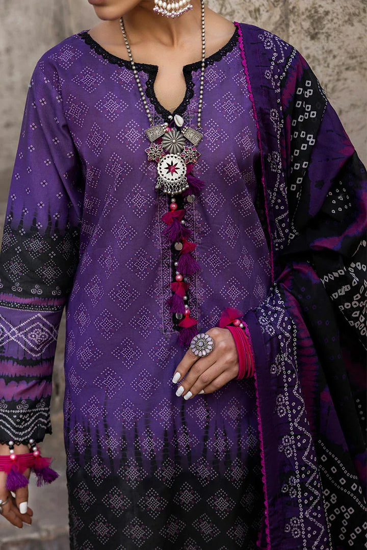 Ellena | Chunri Collection 26 | 3-PC Unstitched Printed Lawn Suit