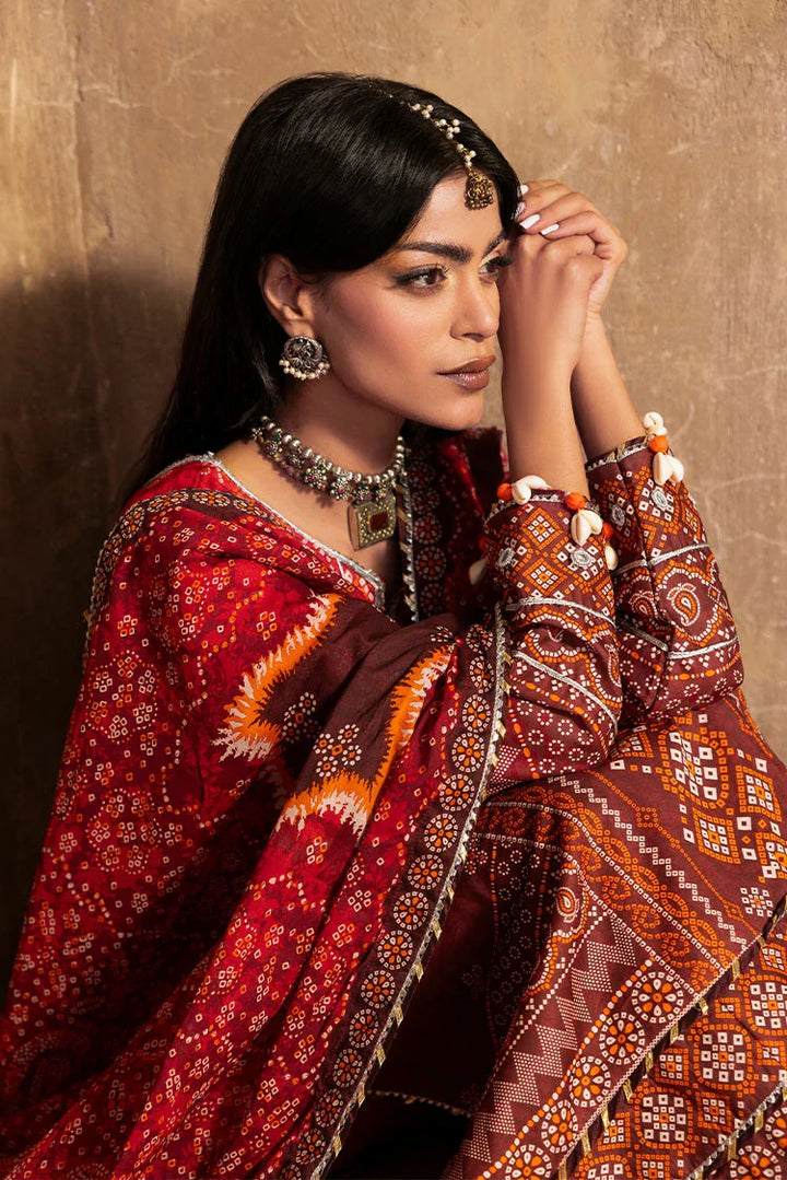 Ellena | Chunri Collection 26 | 3-PC Unstitched Printed Lawn Suit