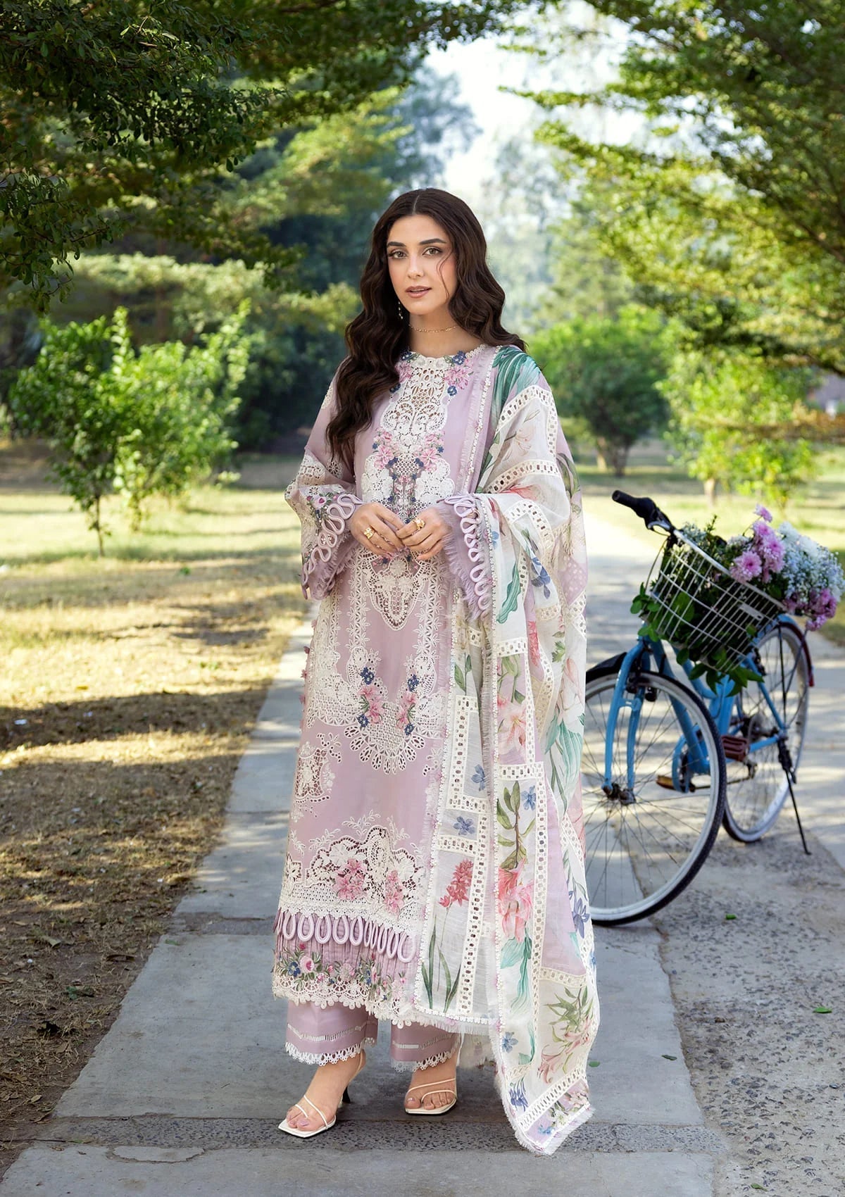 Elaf Premium | Luxury Lawn 26 | ELY-1A MAISON PINK