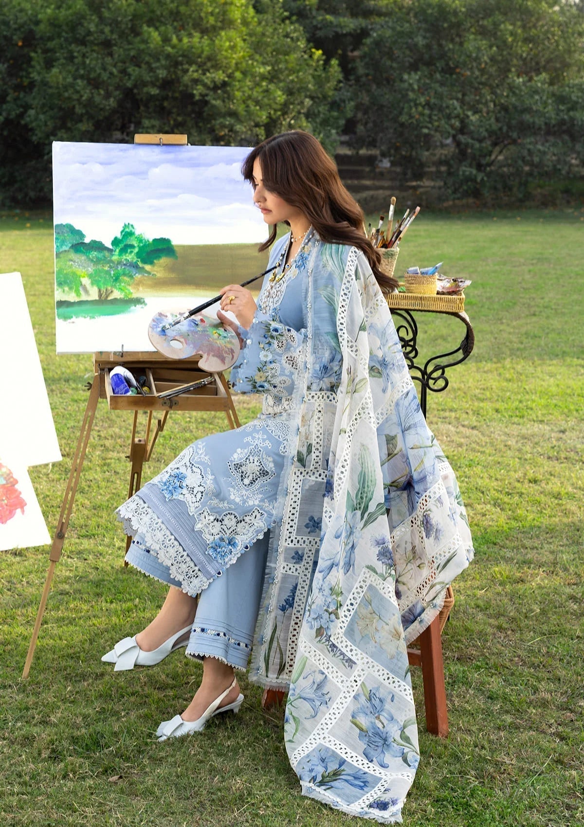 Elaf Premium | Luxury Lawn 26 | ELY-1B SERENITY