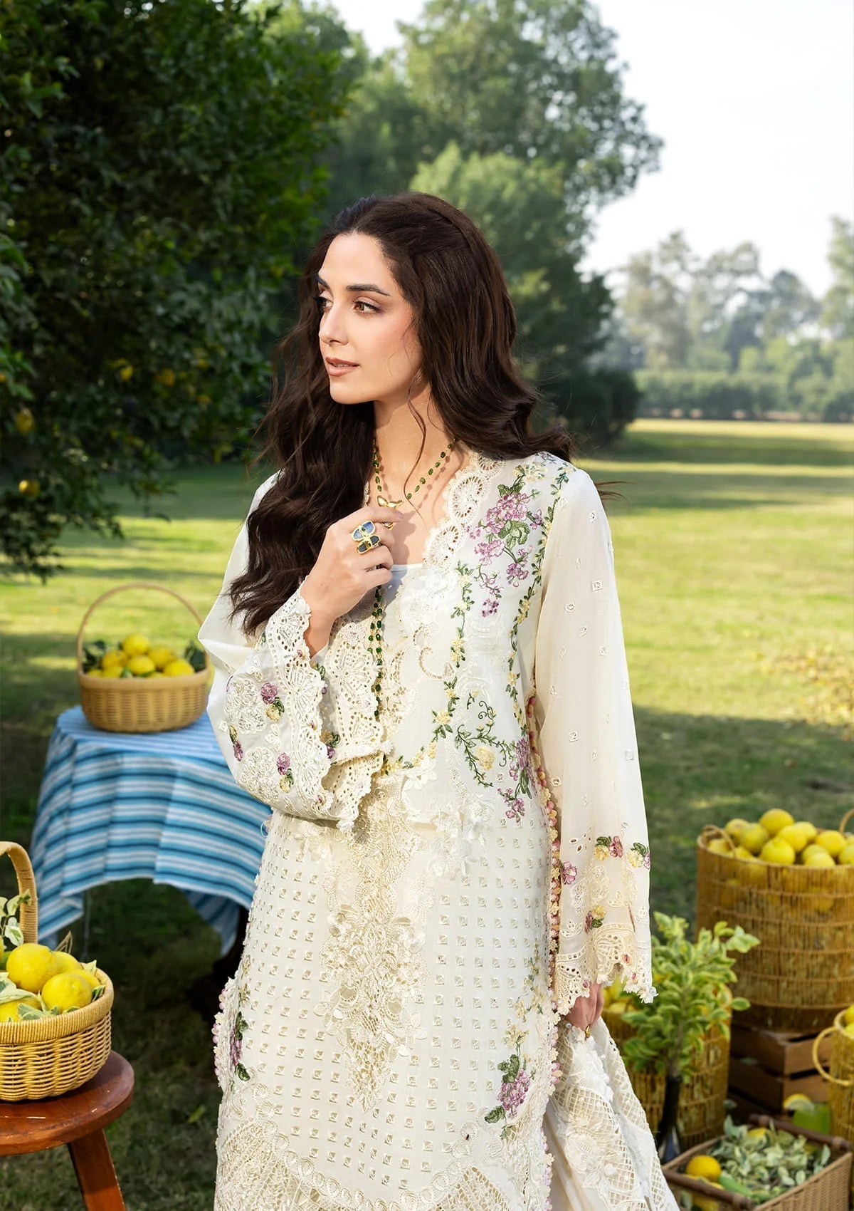Elaf Premium | Luxury Lawn 26 | ELY-3A PERLE