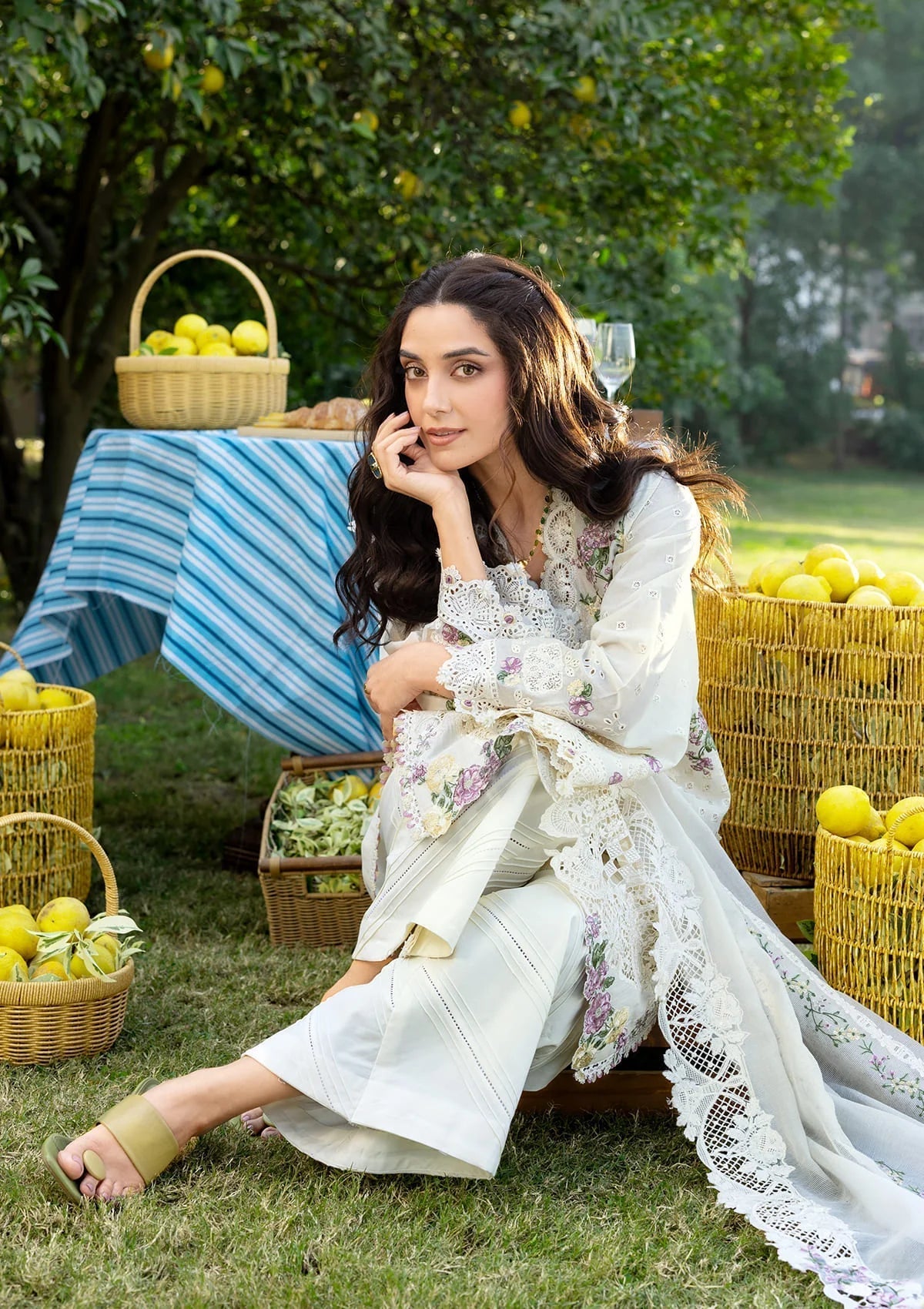 Elaf Premium | Luxury Lawn 26 | ELY-3A PERLE