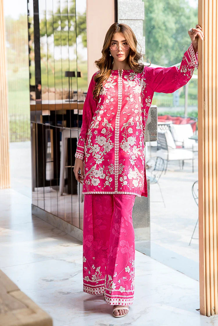 Ellena | Fusion Co Ords 25 | Flaming Fuschia Premium