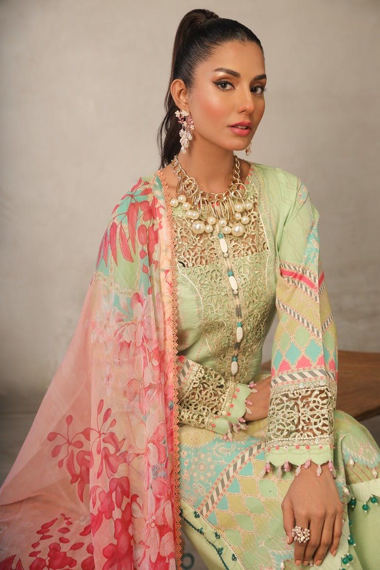 Ellena | Printed Lawn Collection | D01