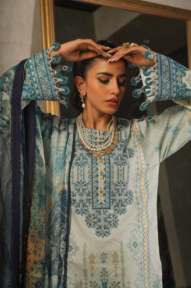 Ellena | Printed Lawn Collection | D08