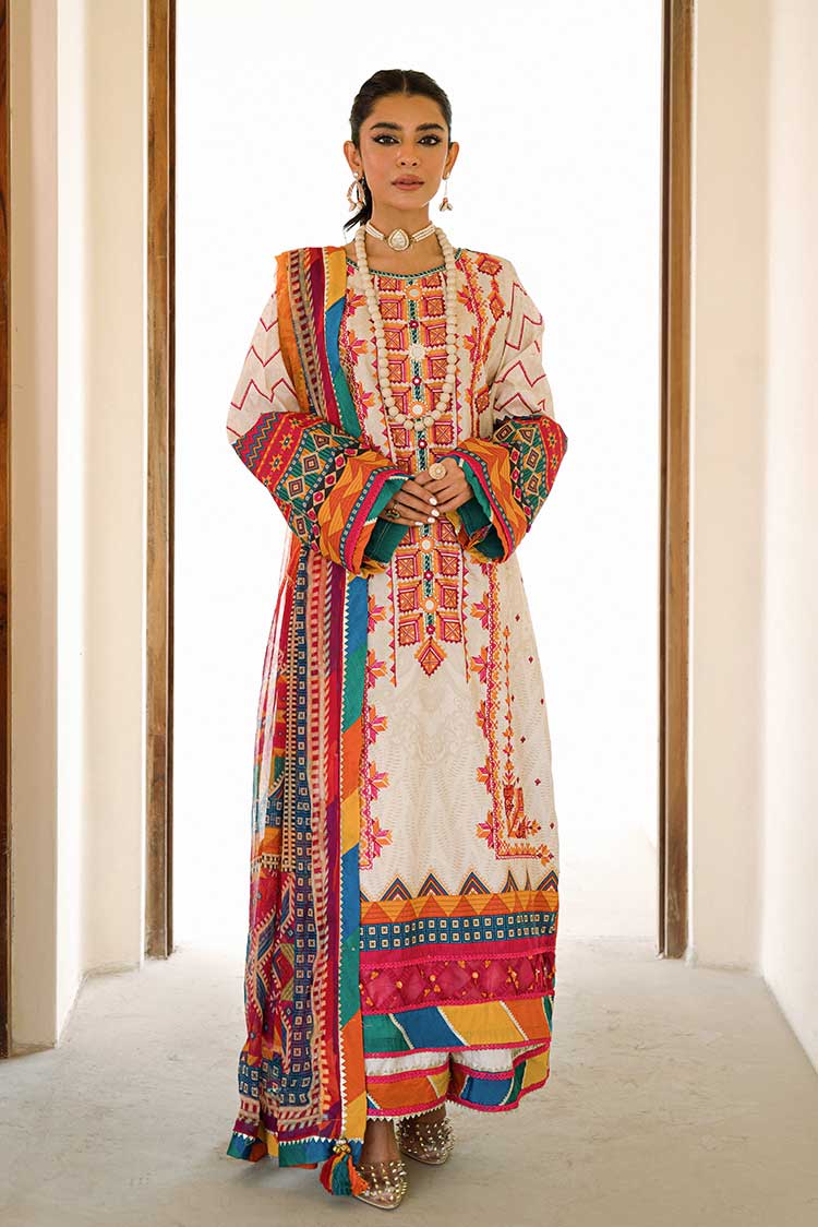 Ellena | Luxury Embroidered Collection | D08