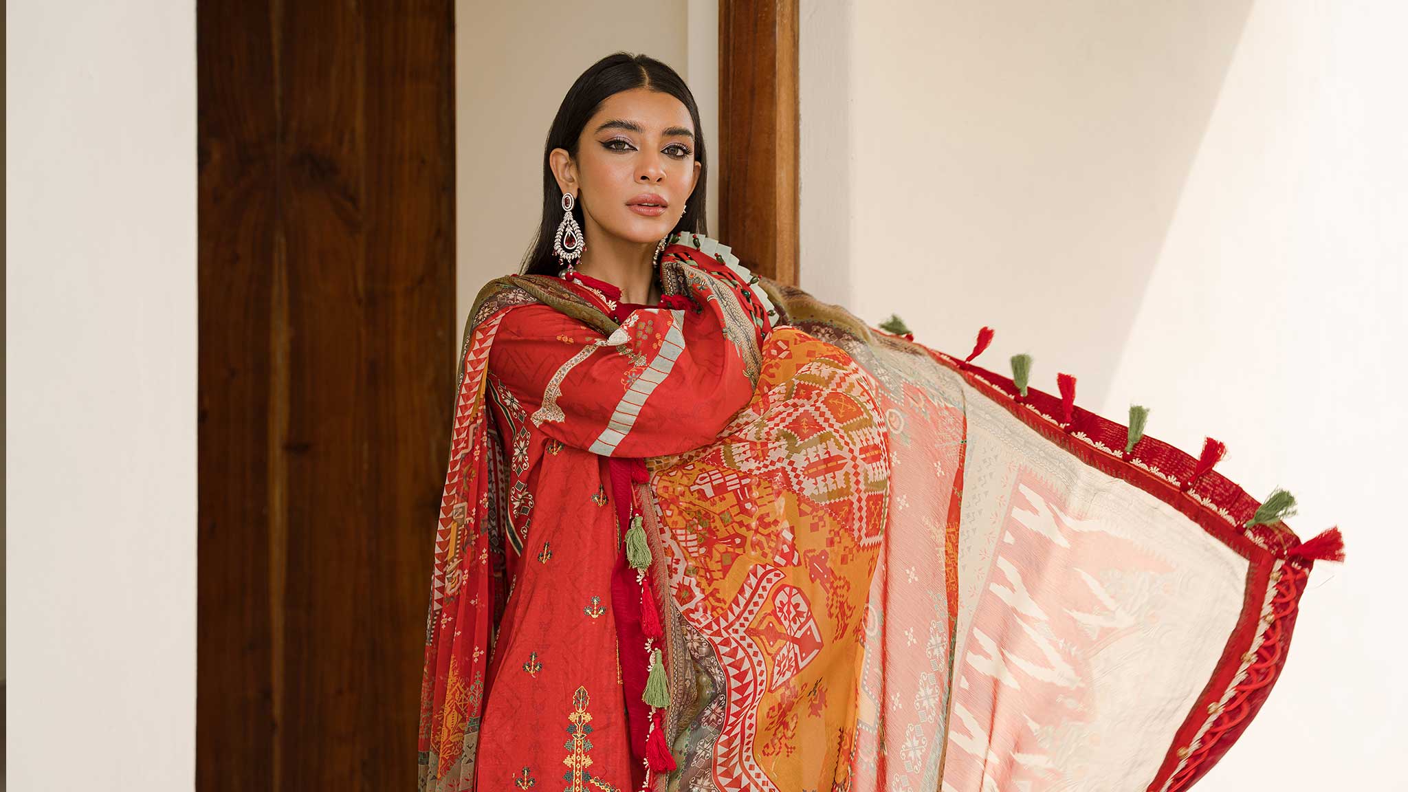 Ellena | Luxury Embroidered Collection | D18