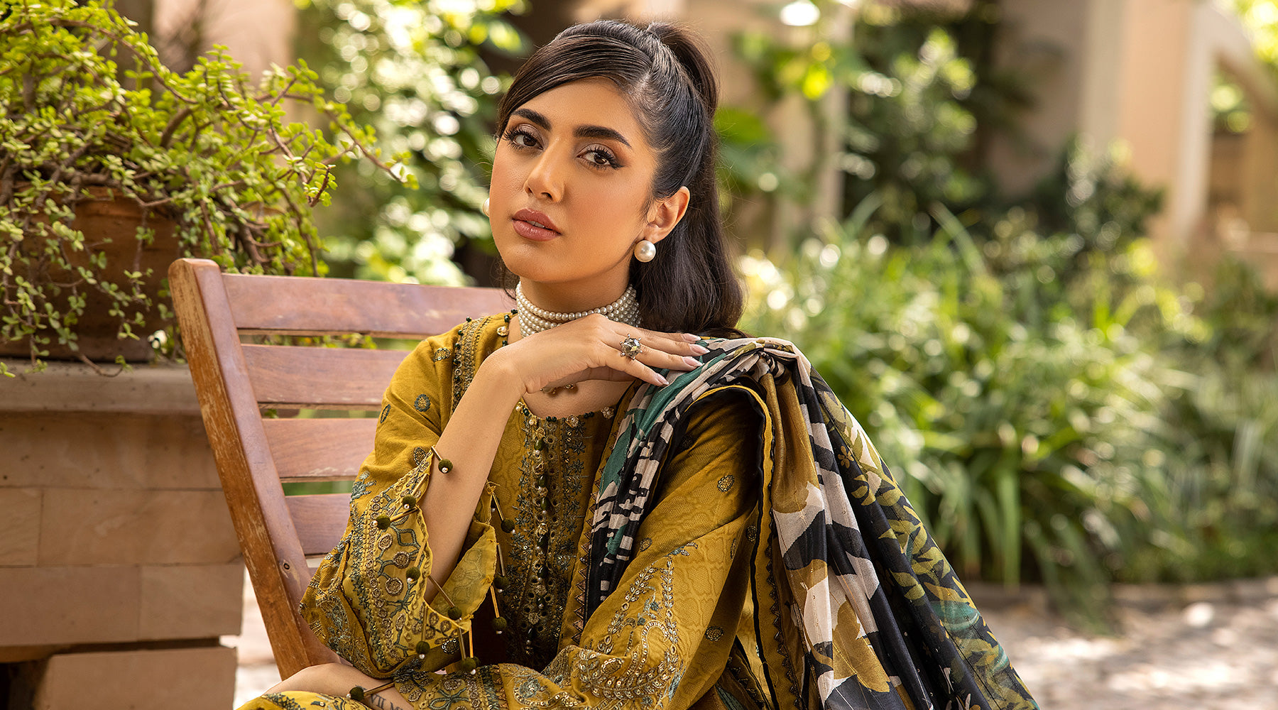 Ellena | Luxury Embroidered Collection | D17