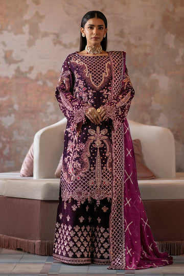 Emaan Adeel | Saanjh Velvet Collection 24 | Anika