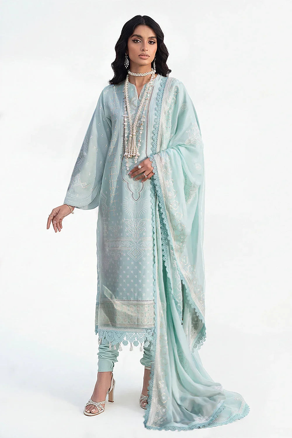 Gul Ahmed | Luxury Lawn 26 | KD-62001