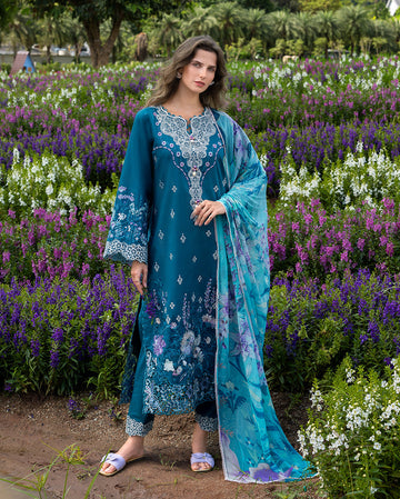 Mushq | Hemline the Secret Garden | Emerald Fern