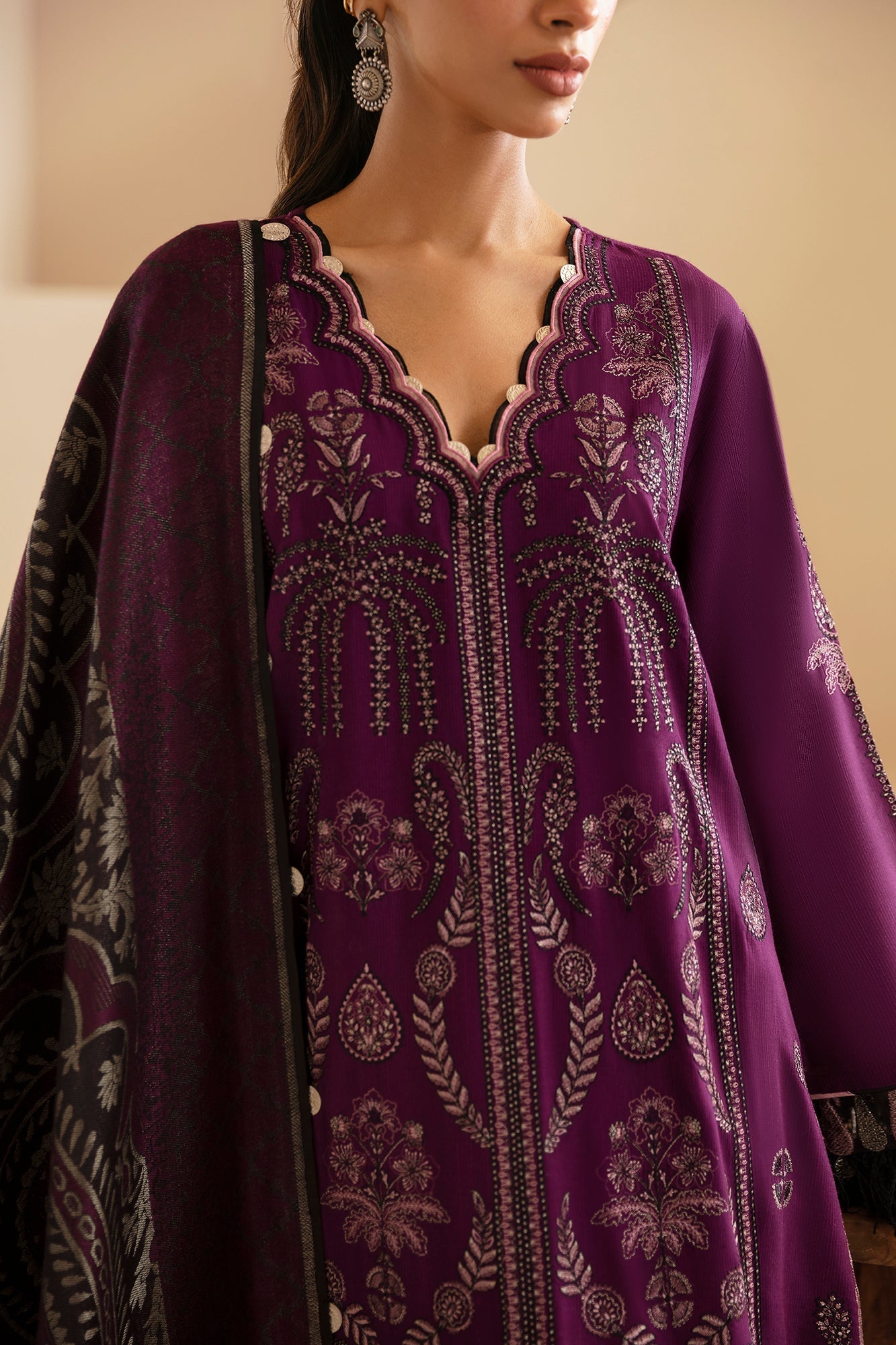 Ethnic | Rozana Winter Collection | ET-12
