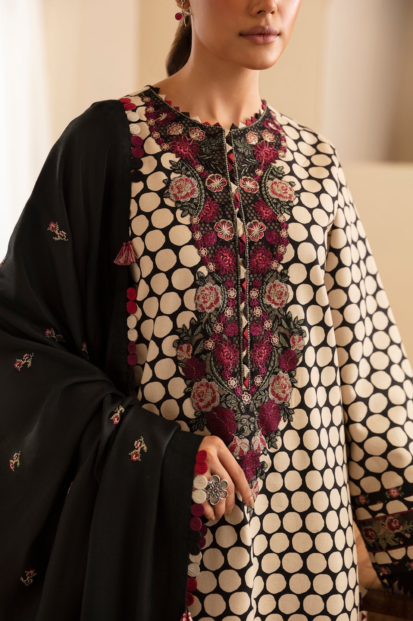 Ethnic | Rozana Winter Collection | ET-09
