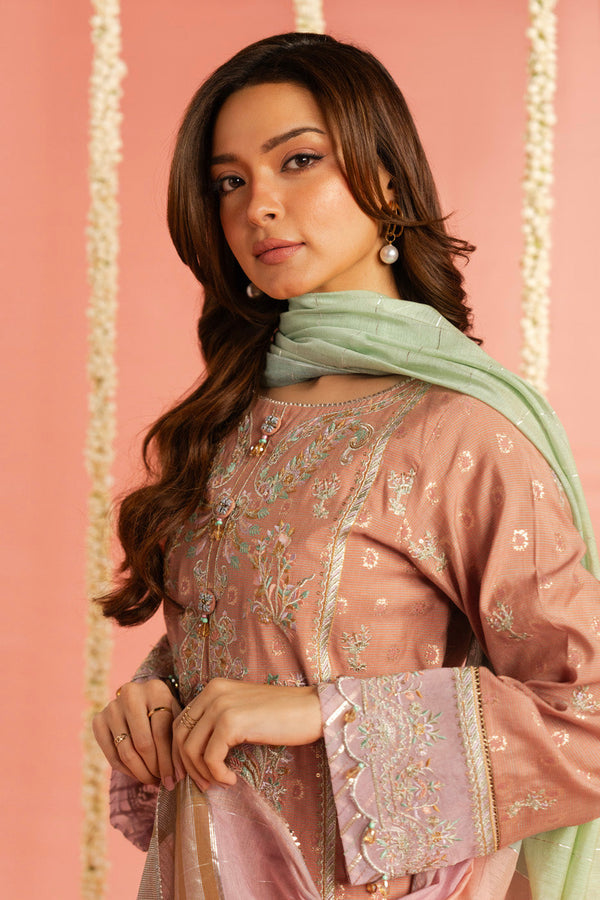 Al Karam | Festive Summer 25 | RTS | SHIRT, TROUSER & DUPATTA 04