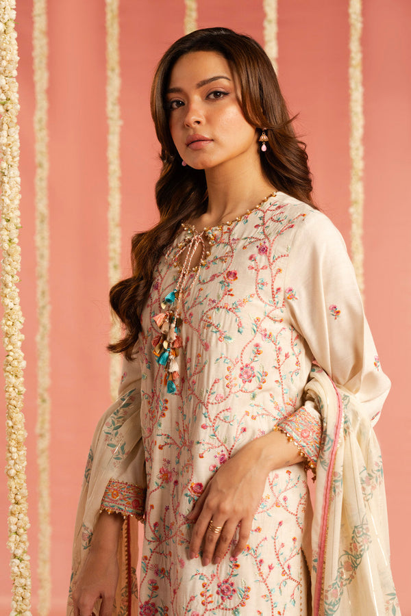 Al Karam | Festive Summer 25 | RTS | SHIRT, TROUSER & DUPATTA 03