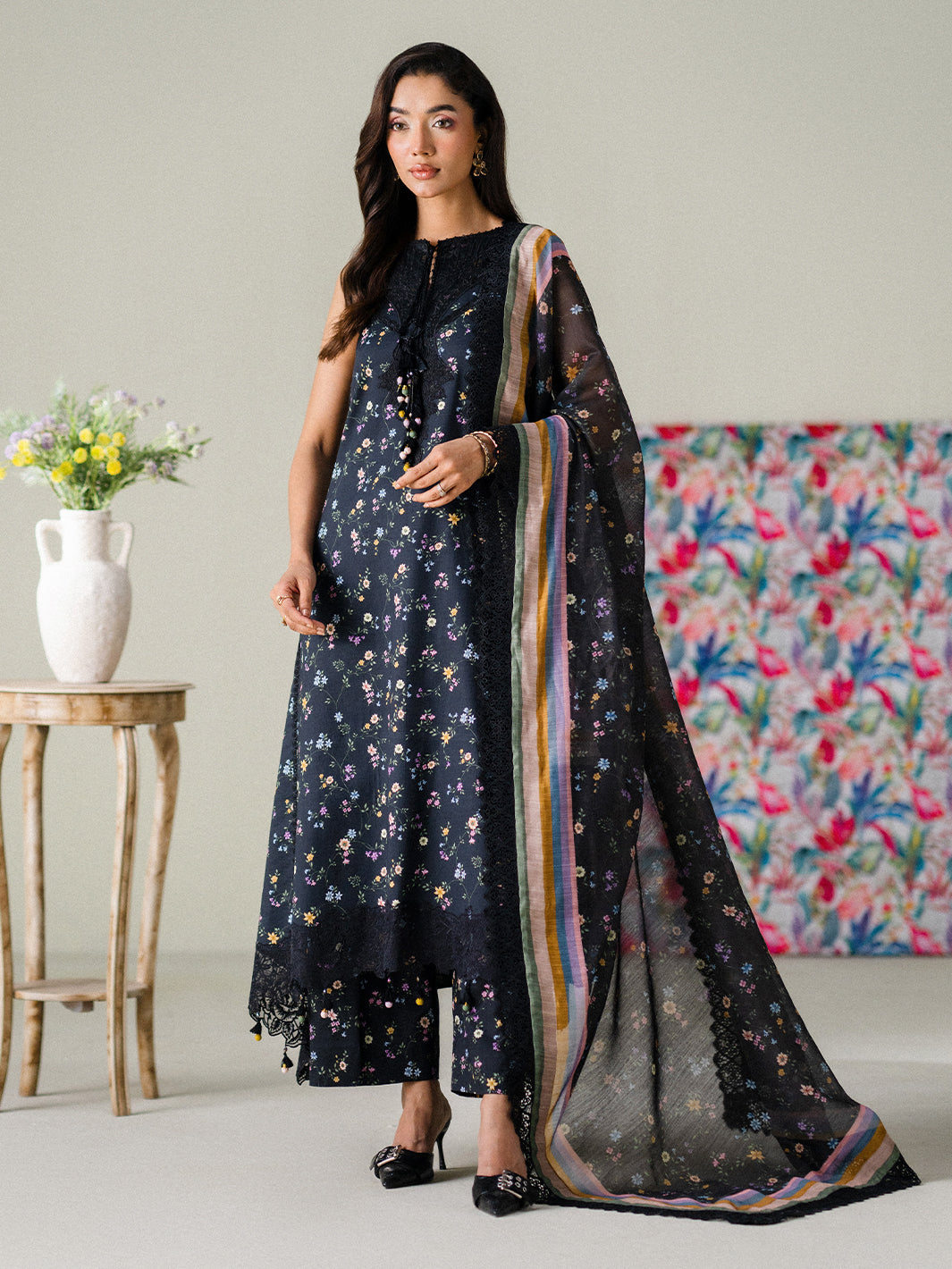 Faiza Faisal | FNF Printed Lawn | TWILIGHT CHARM