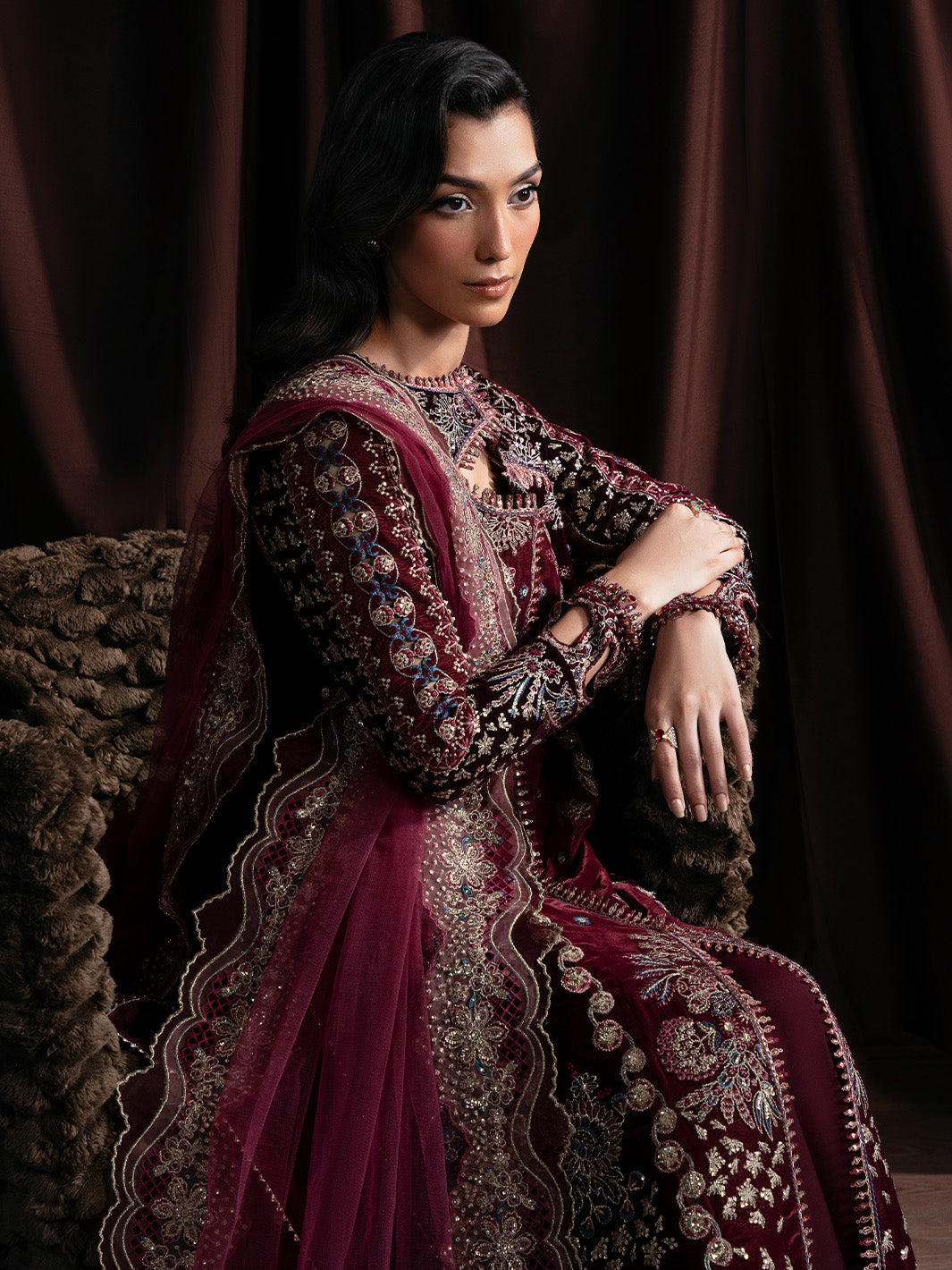 Faiza Faisal | Solene Luxury Velvets | RAVENA
