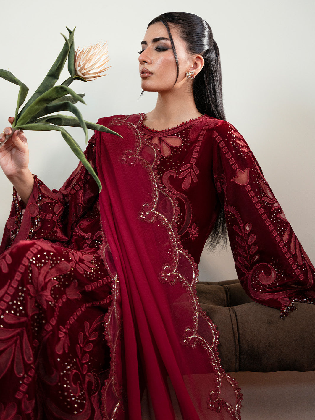 Faiza Faisal | Solene Luxury Velvets | ROUGE