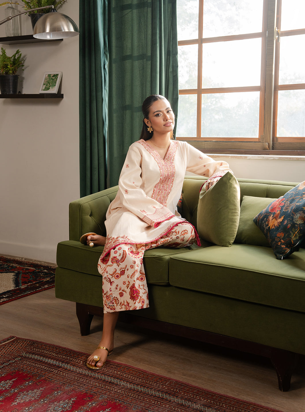 Faiza Faisal | Lumiere Winter Pret | AMAYA
