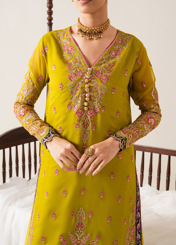 Maryum N Maria | Zaib Luxury | Embroirdered Chiffon REINE - FS50134