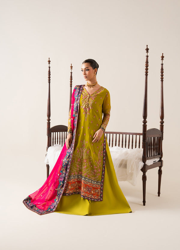 Maryum N Maria | Zaib Luxury | Embroirdered Chiffon REINE - FS50134