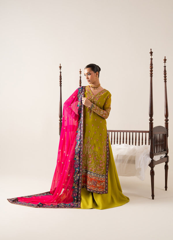 Maryum N Maria | Zaib Luxury | Embroirdered Chiffon REINE - FS50134