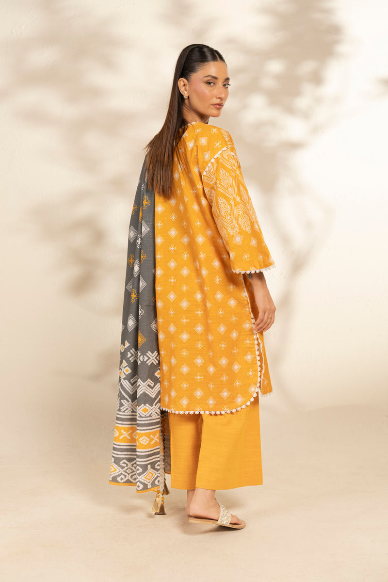 Al Karam | Winter 25 | FW-111-25-1-Yellow