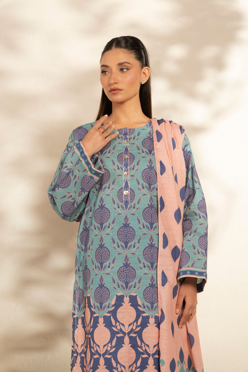 Al Karam | Winter 25 | FW-113-25-1-Blue