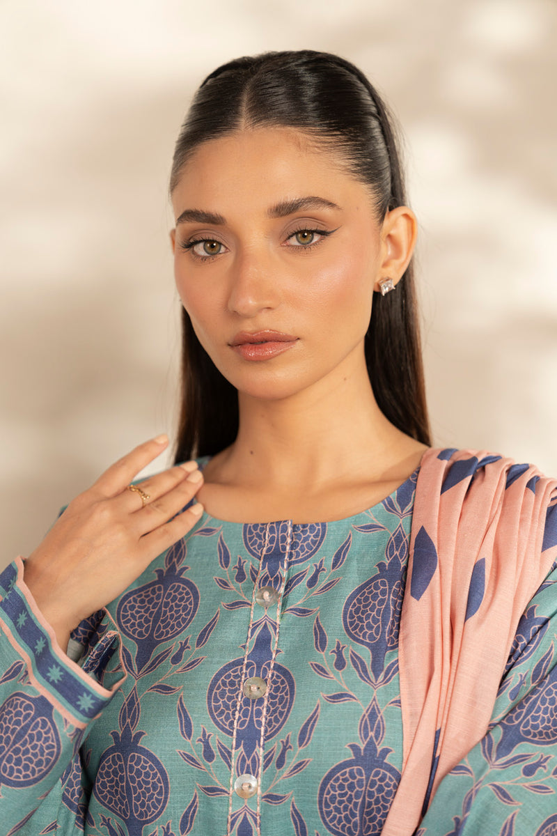 Al Karam | Winter 25 | FW-113-25-1-Blue
