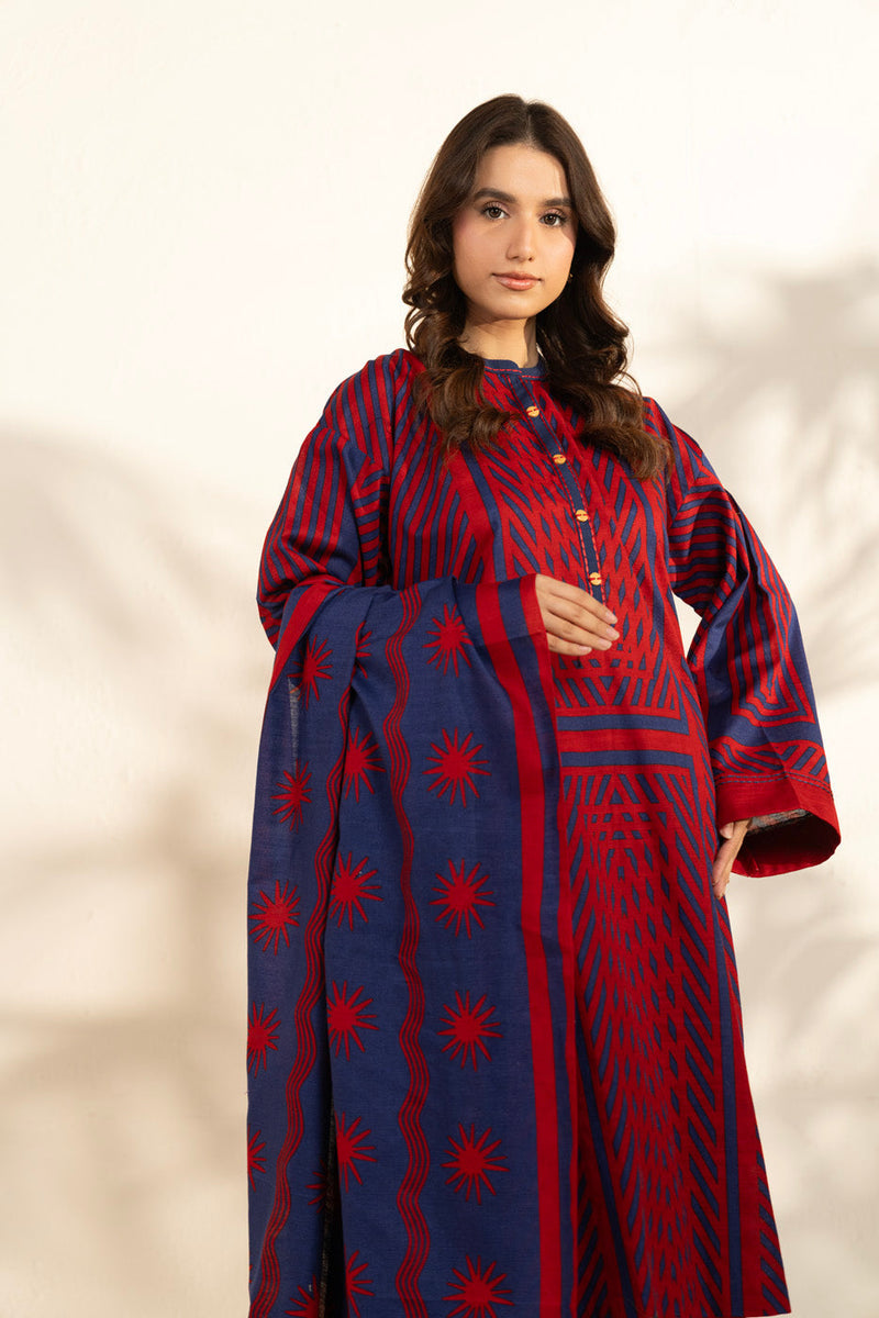 Al Karam | Winter 25 | FW-115-25-1-Maroon
