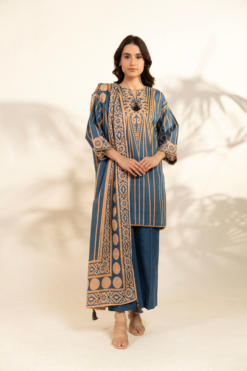 Al Karam | Winter 25 | FW-118-25-1-Blue