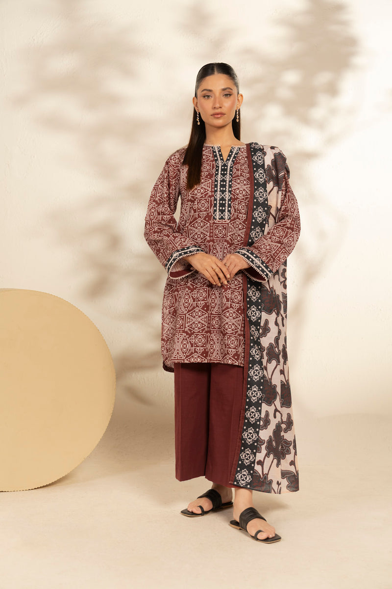 Al Karam | Winter 25 | FW-126-25-1-Beige
