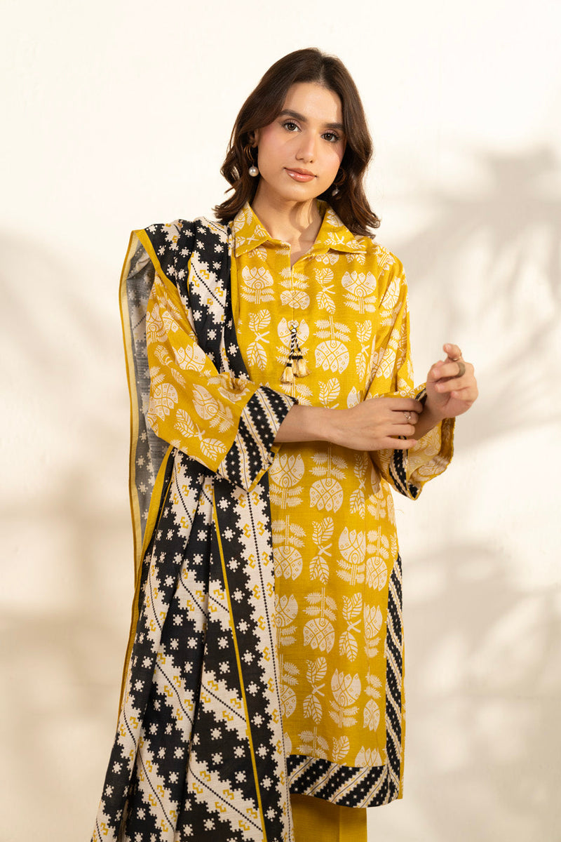 Al Karam | Winter 25 | FW-127-25-1-Yellow