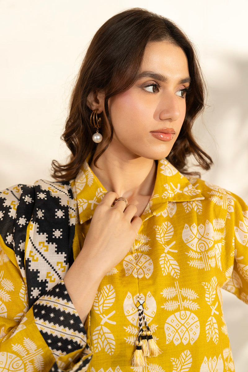 Al Karam | Winter 25 | FW-127-25-1-Yellow