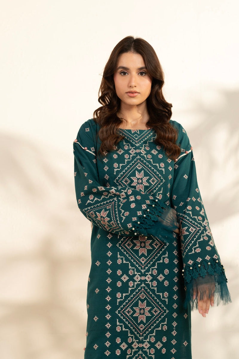 Al Karam | Winter 25 | FW-142-25-1-Teal