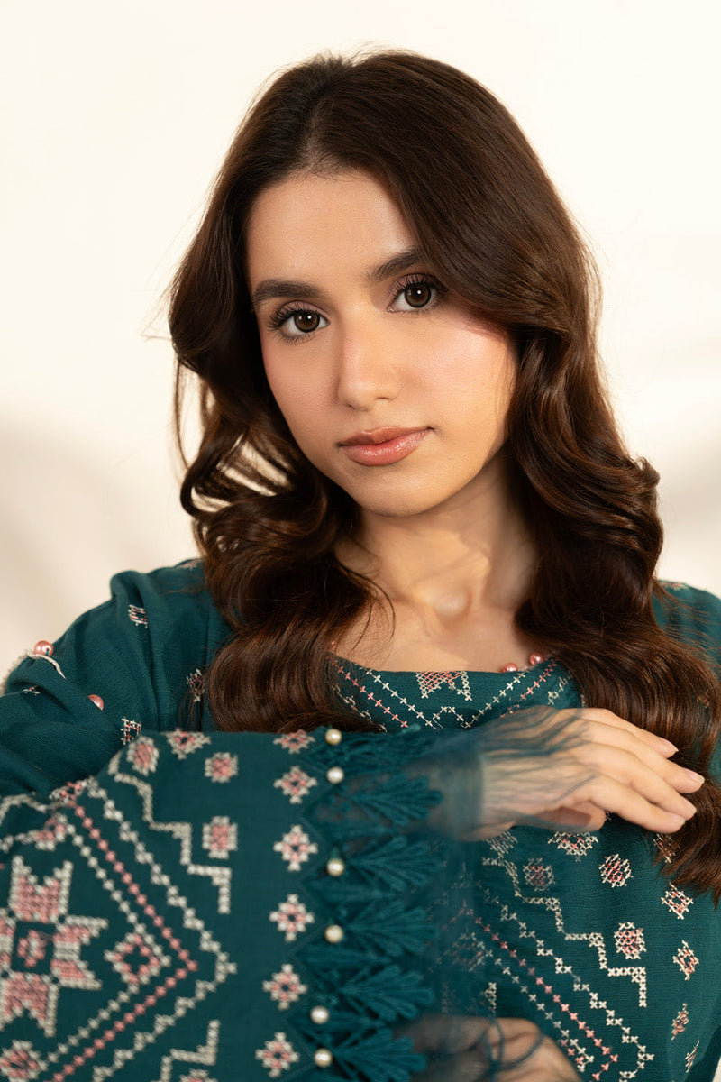 Al Karam | Winter 25 | FW-142-25-1-Teal